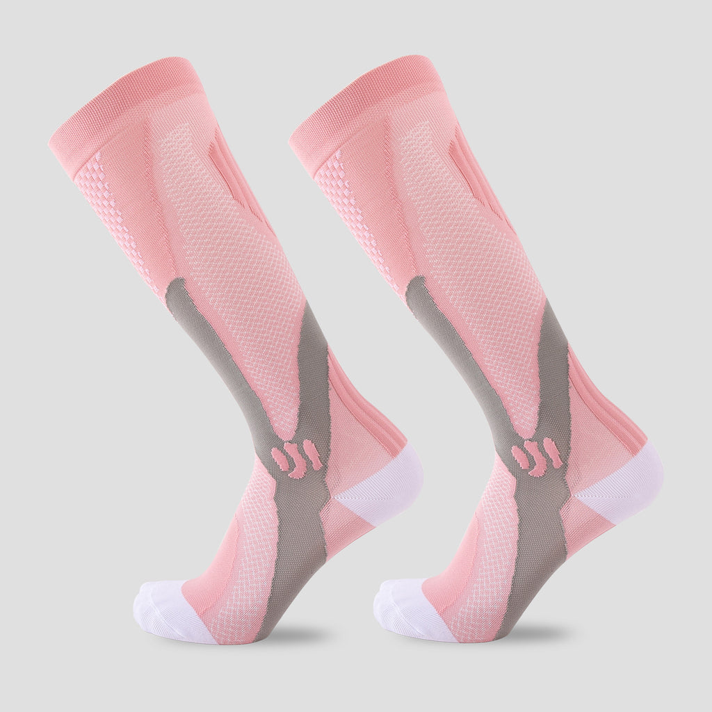 Compression Sports Socks for Running, Basketball, Soccer