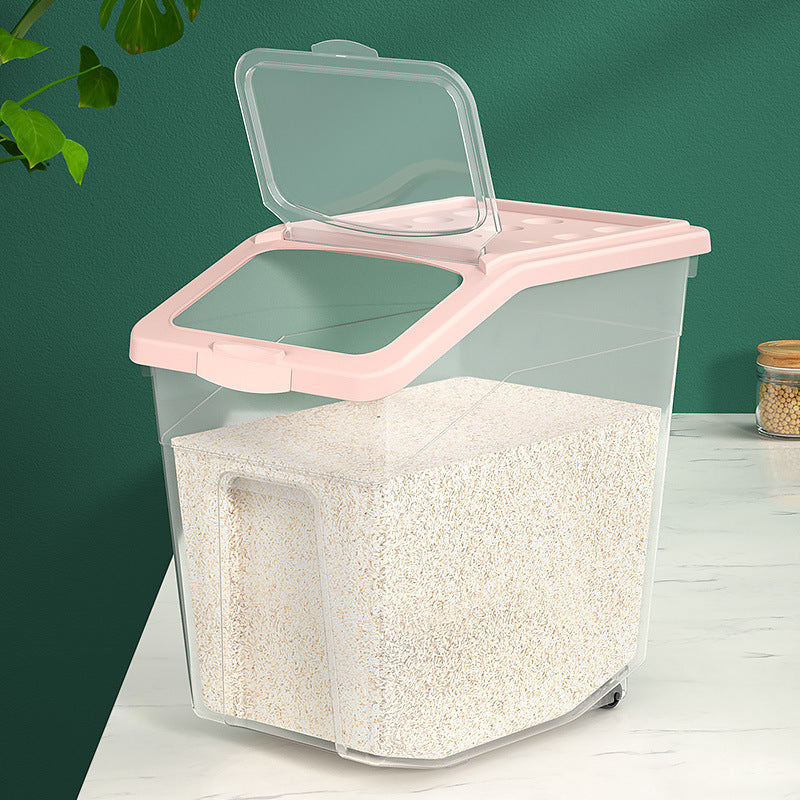 Kitchen Rice Bucket Household Insect-proof Moisture-proof