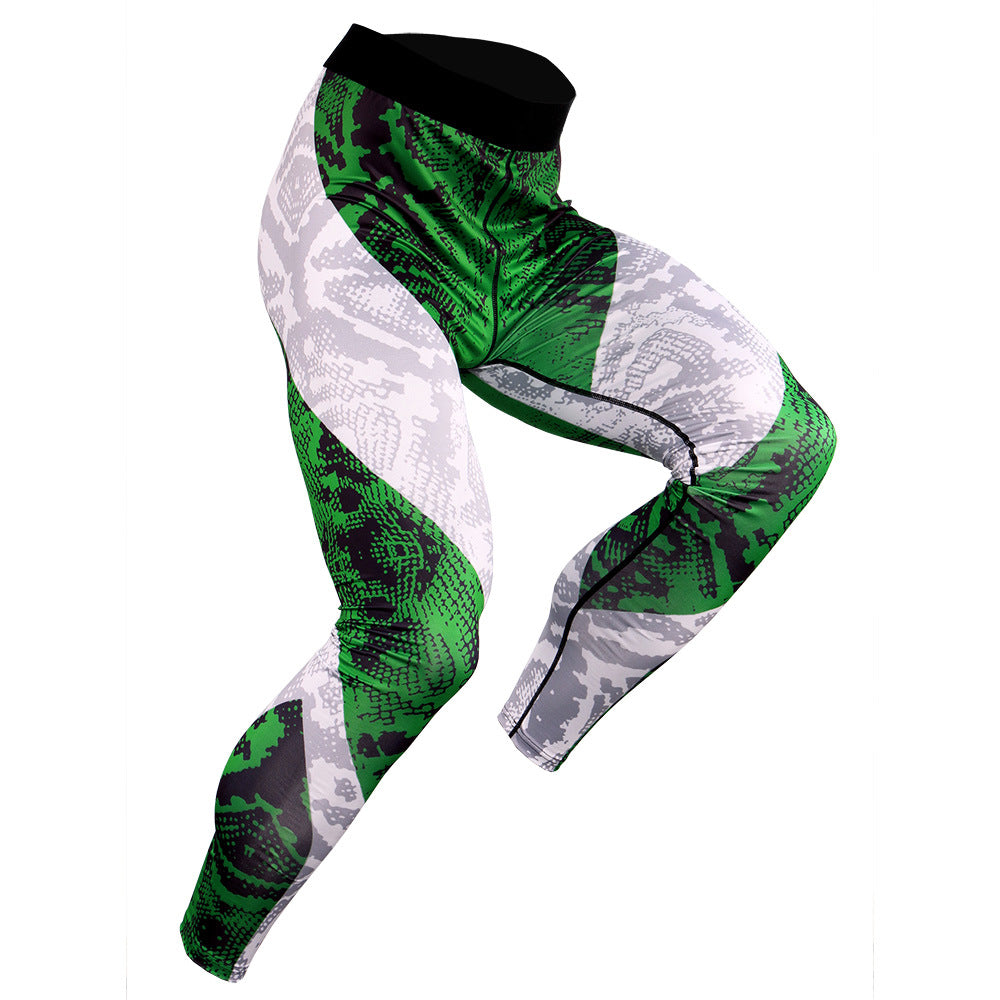 Men's Compression Pants for Running and Basketball Training