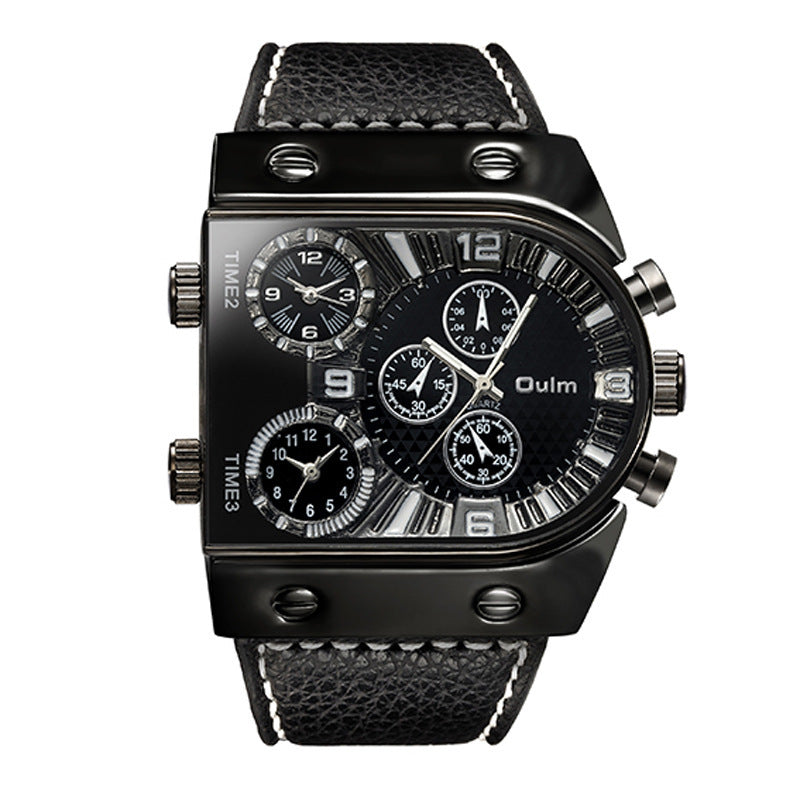 Oulm Large Dial Quartz Watch
