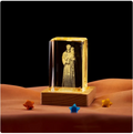 Buddha Crystal Cube Ornament