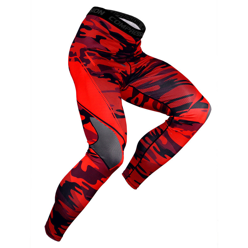 Men's Compression Pants for Running and Basketball Training