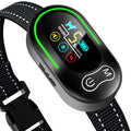 BAYZUOSI Dog Bark Collar - Rechargeable Smart Barking Collar-Anti Bark Training Collar with Adjustable Sensitivity Beep Vibration Shock-Bark Shock Collar for Large Medium Small Dogs (Black)