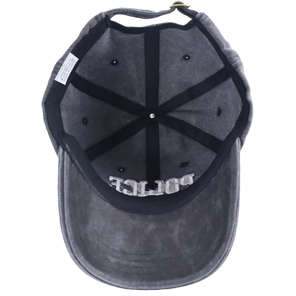 Proud Police Mama Baseball Cap Gifts, Adjustable Embroidered Wash Cotton Baseball Cap