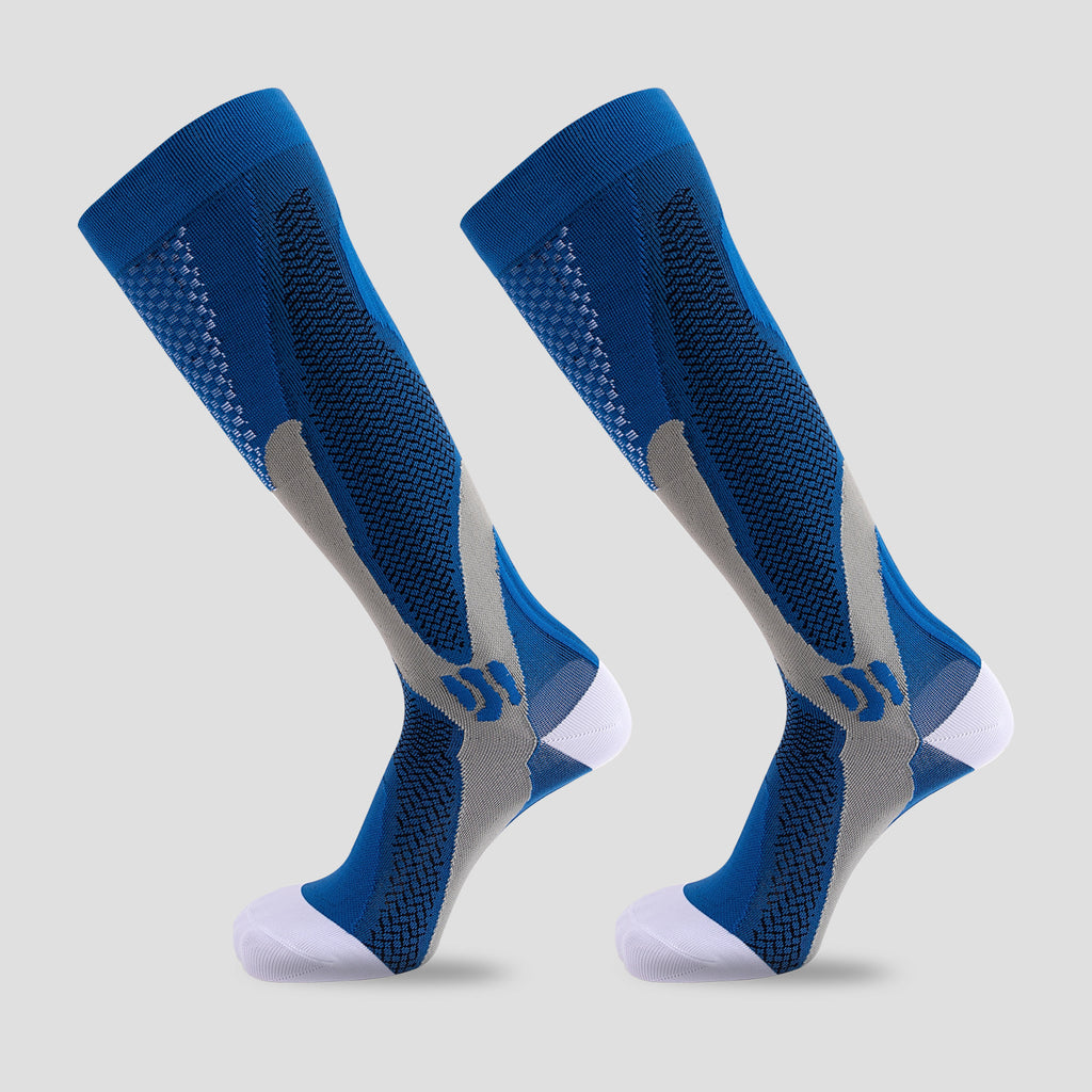 Compression Sports Socks for Running, Basketball, Soccer