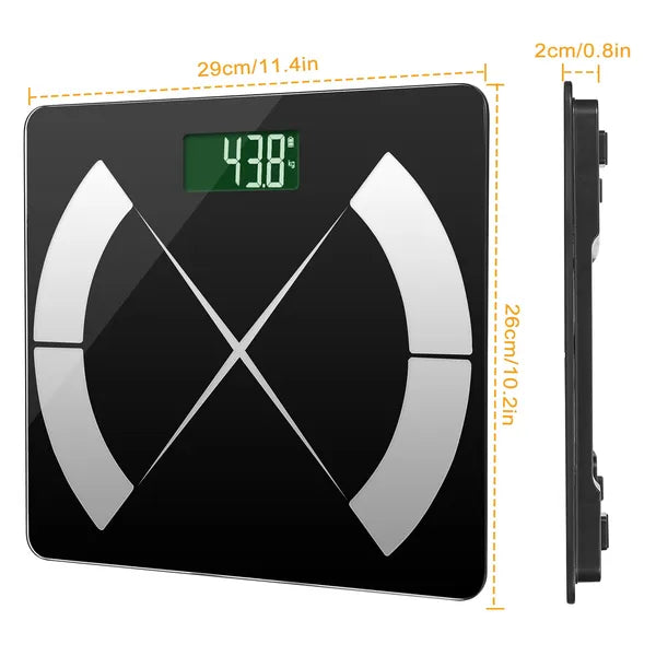 Smart Body Composition Scale Fat Monitor Digital APP Scale BMI Health Analyzer For Valentines Gift Spring Exerciser