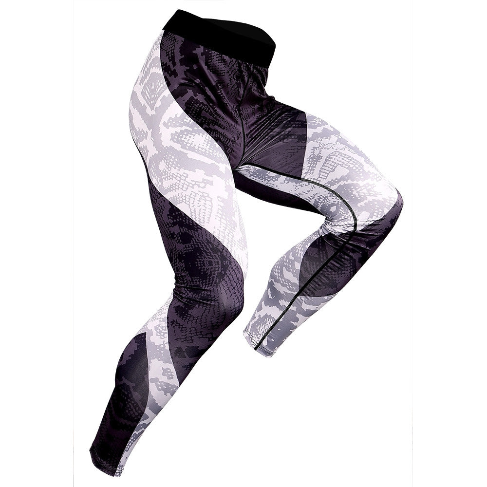 Men's Compression Pants for Running and Basketball Training