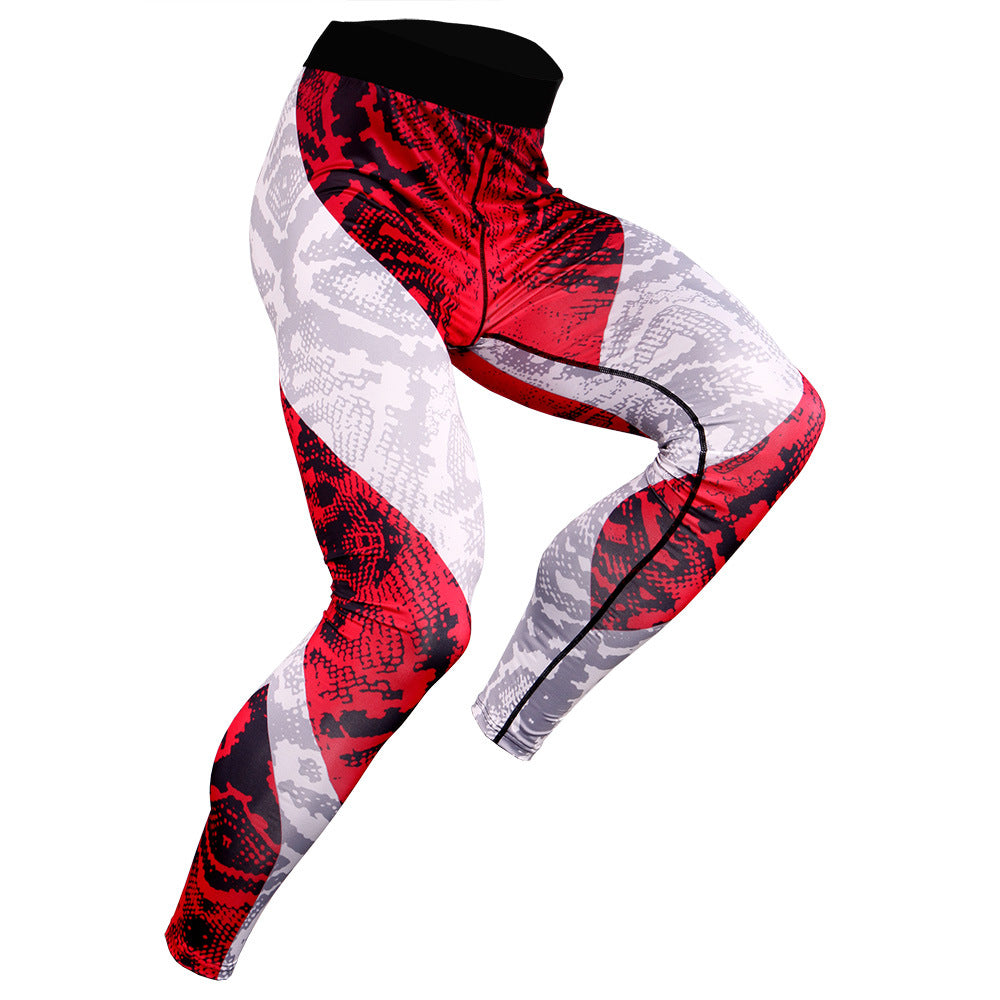 Men's Compression Pants for Running and Basketball Training