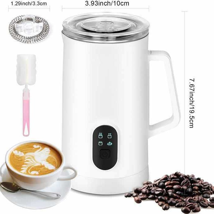 Electric Milk Frother for Coffee and Milk Foam