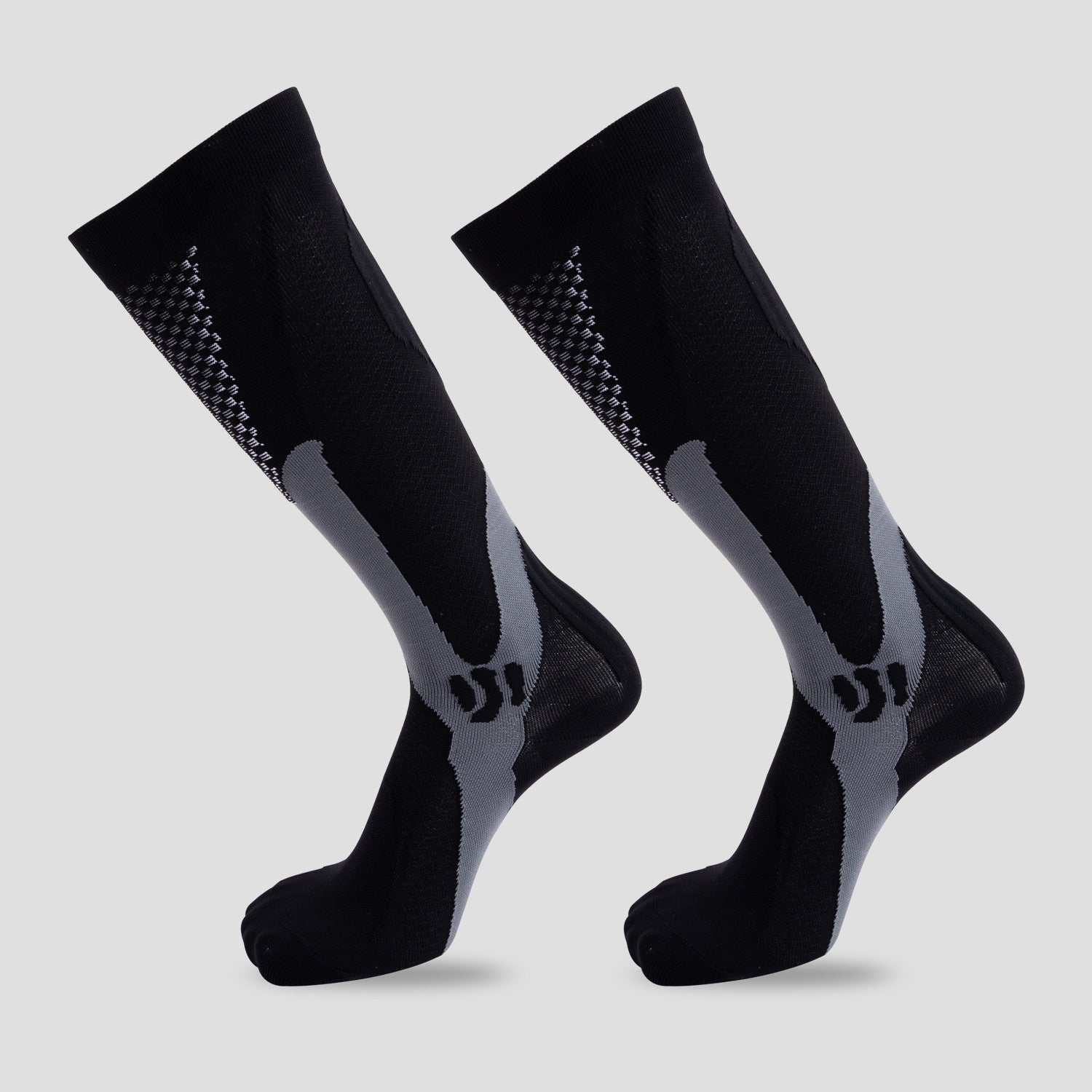 Compression Sports Socks for Running, Basketball, Soccer