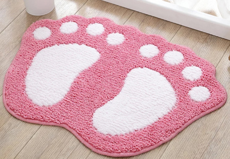 Water Absorbent Non-Slip Soft Microfiber Bath Mat