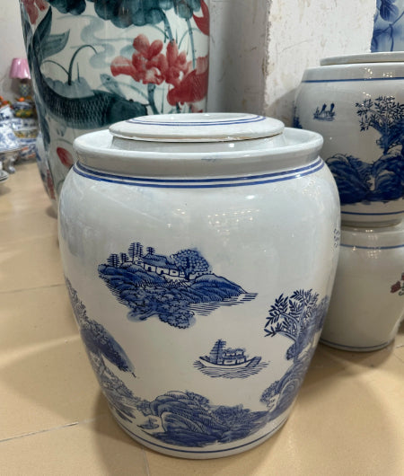 Ceramic Rice Jar Decoration