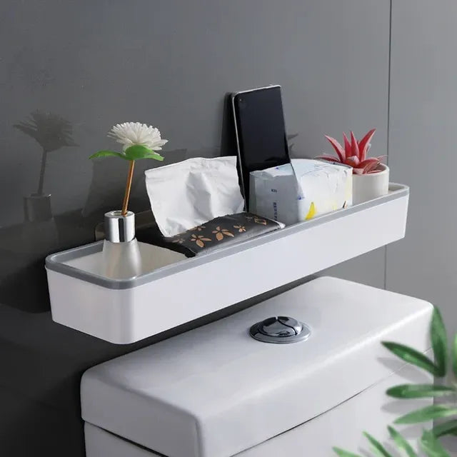 Wall-Mounted Multifunctional Toilet Storage Cabinet