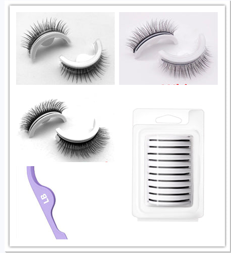 Repeated Glue-free Self-adhesive False Eyelashes Natural Style