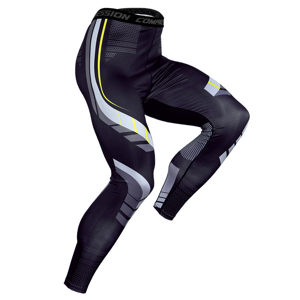 Men's Compression Pants for Running and Basketball Training