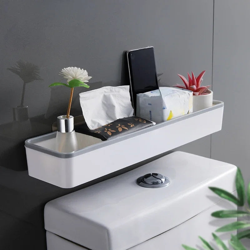 Wall-Mounted Multifunctional Toilet Storage Cabinet