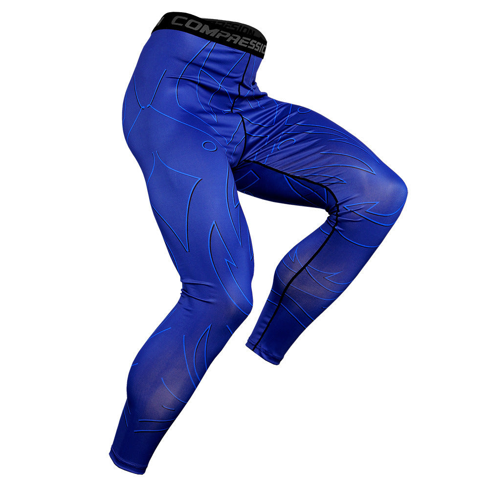Men's Compression Pants for Running and Basketball Training