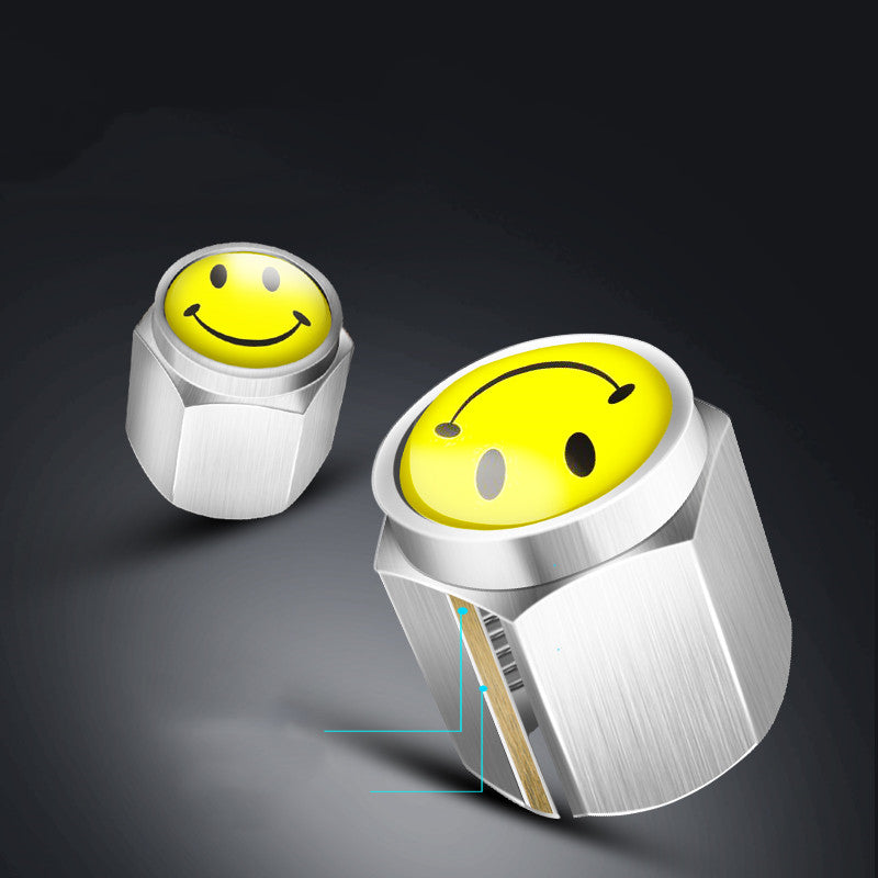 Universal Metal Tire Valve Caps for Cars and Motorcycles