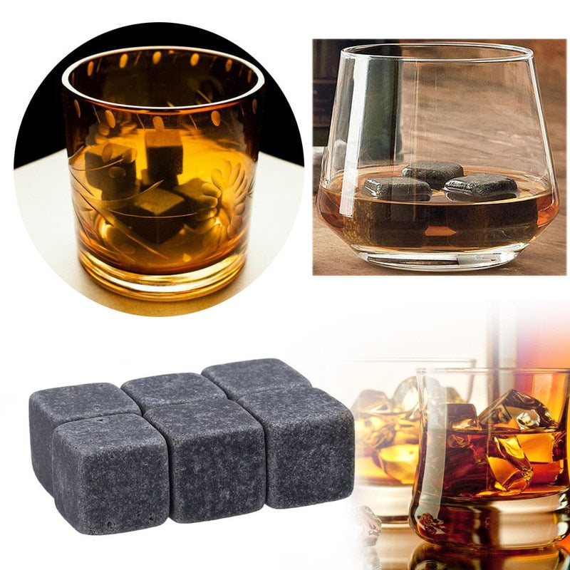 Granite Whiskey Chill Stones