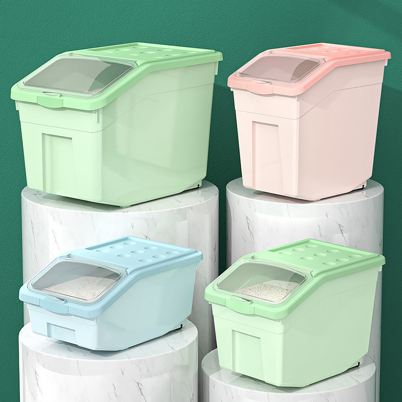 Kitchen Rice Bucket Household Insect-proof Moisture-proof
