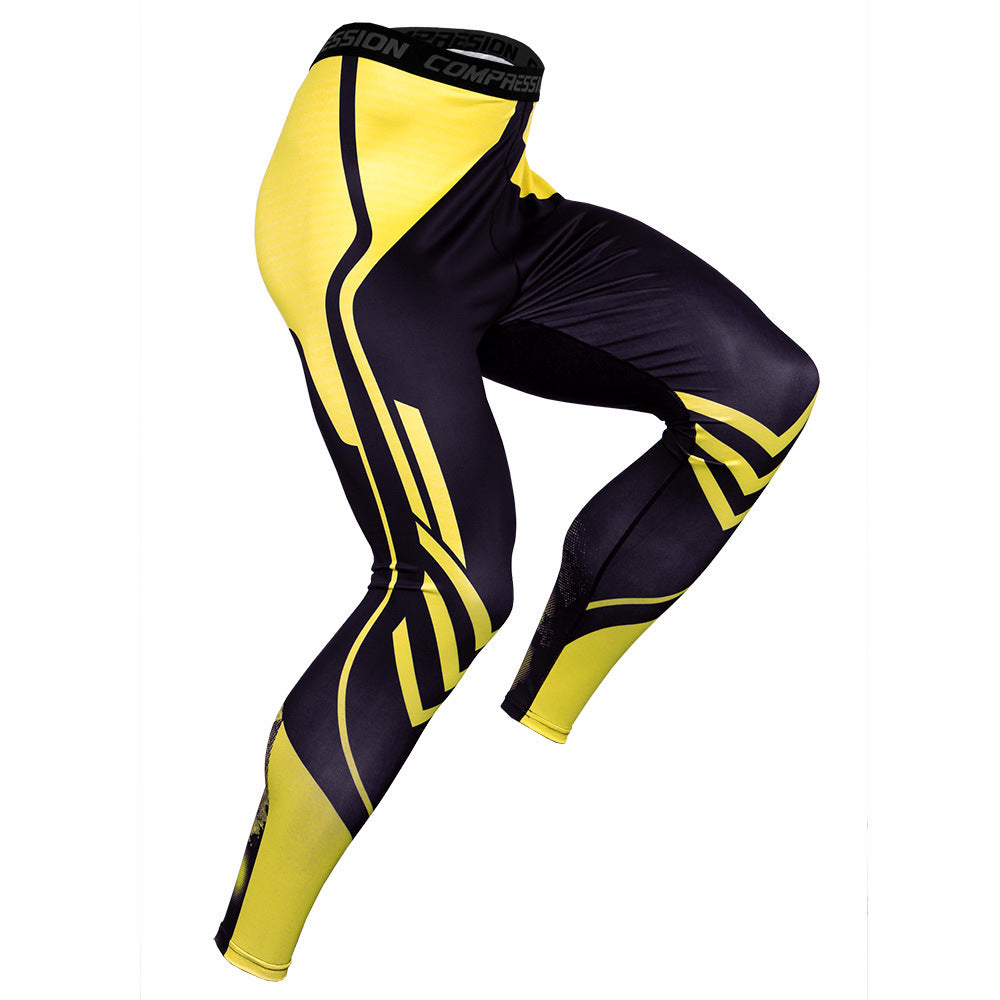 Men's Compression Pants for Running and Basketball Training