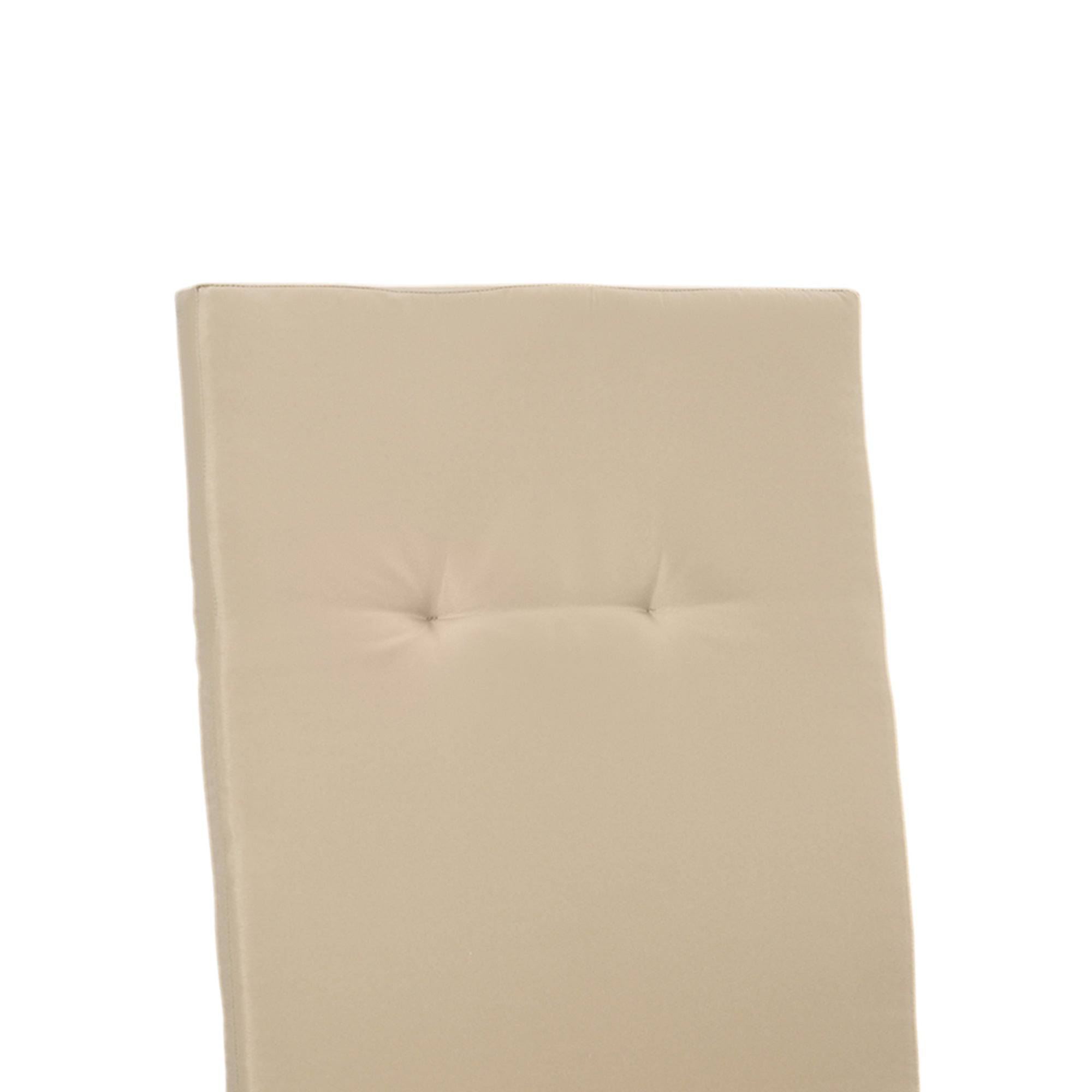 84A-052 Series Outdoor Porch Swing Cushions with Seat & Tufted Back, Backrest Ties, Set of 2 Replacement Cushions for Patio Furniture, Beige