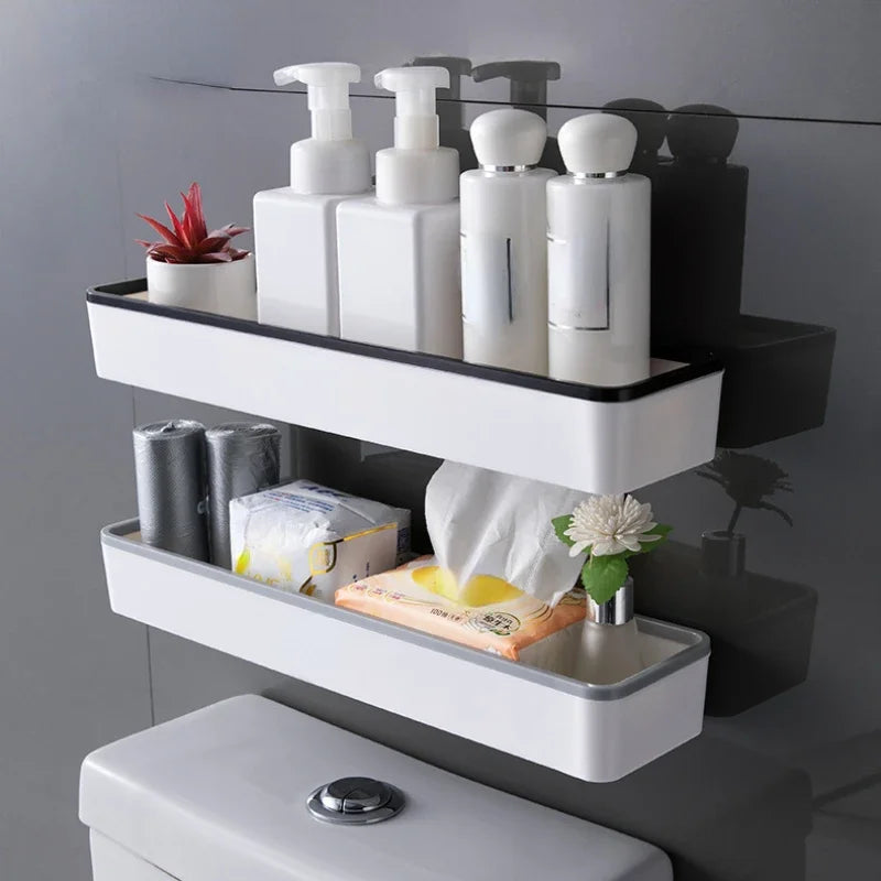 Wall-Mounted Multifunctional Toilet Storage Cabinet