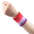 Rainbow Sports Wristband for Badminton & Fitness