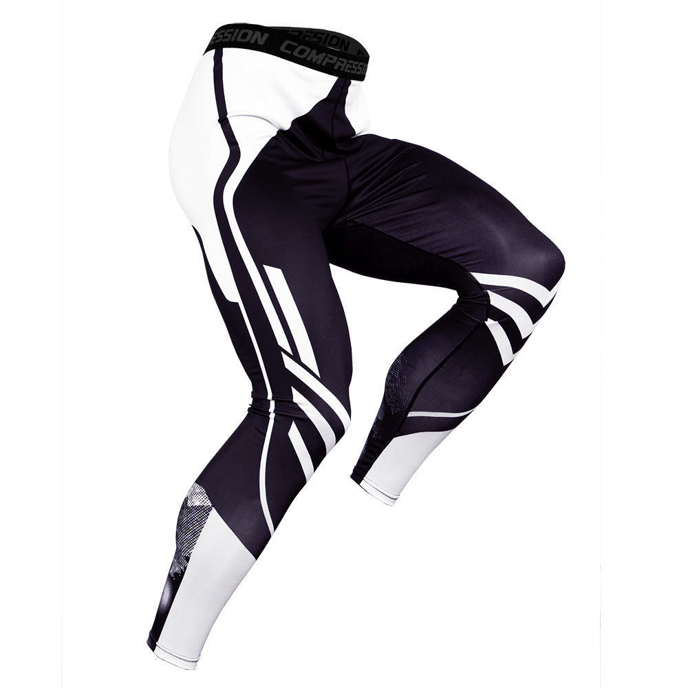 Men's Compression Pants for Running and Basketball Training