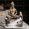 Buddha Statue Zen Home Crafts Decoration Creative Incense Burner