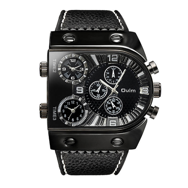 Oulm Large Dial Quartz Watch