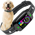 Woqucute Dog Bark Collar Rechargeable Anti Barking Training Collar with Beep Vibration Shock for Large Medium Small Dogs Waterproof Bark Activated Shock Collar with 5 Adjustable Sensitivity Black