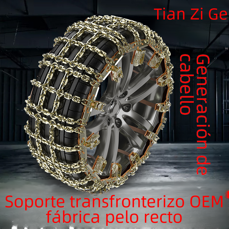 Universal Snow Tire Chains for Cars and SUVs