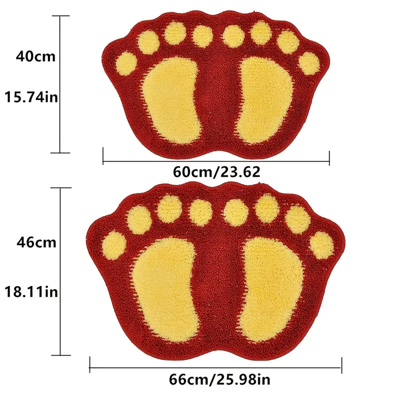 Water Absorbent Non-Slip Soft Microfiber Bath Mat