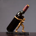 Wine Rack Decorative Piece for Cabinet Display