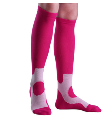 Compression Sports Socks for Running, Basketball, Soccer