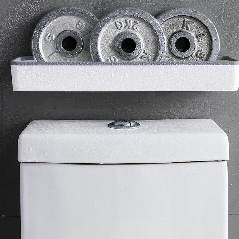 Wall-Mounted Multifunctional Toilet Storage Cabinet