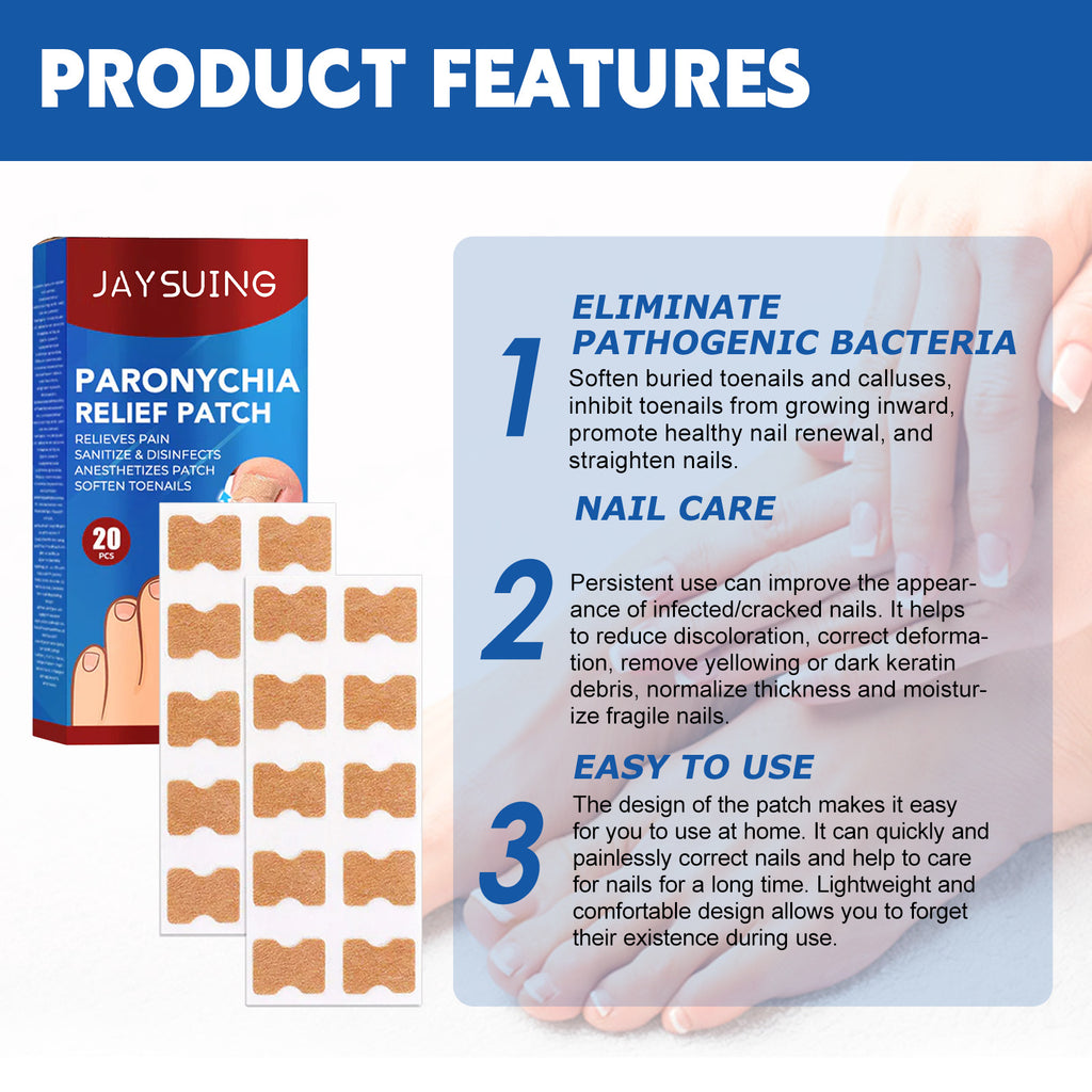 Jaysuing Nail Care Patches for Thickened Toenails