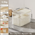 Moisture-proof Sealed Rice Pot Rice Grain Box Rice Bin Storage Box