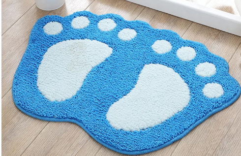 Water Absorbent Non-Slip Soft Microfiber Bath Mat
