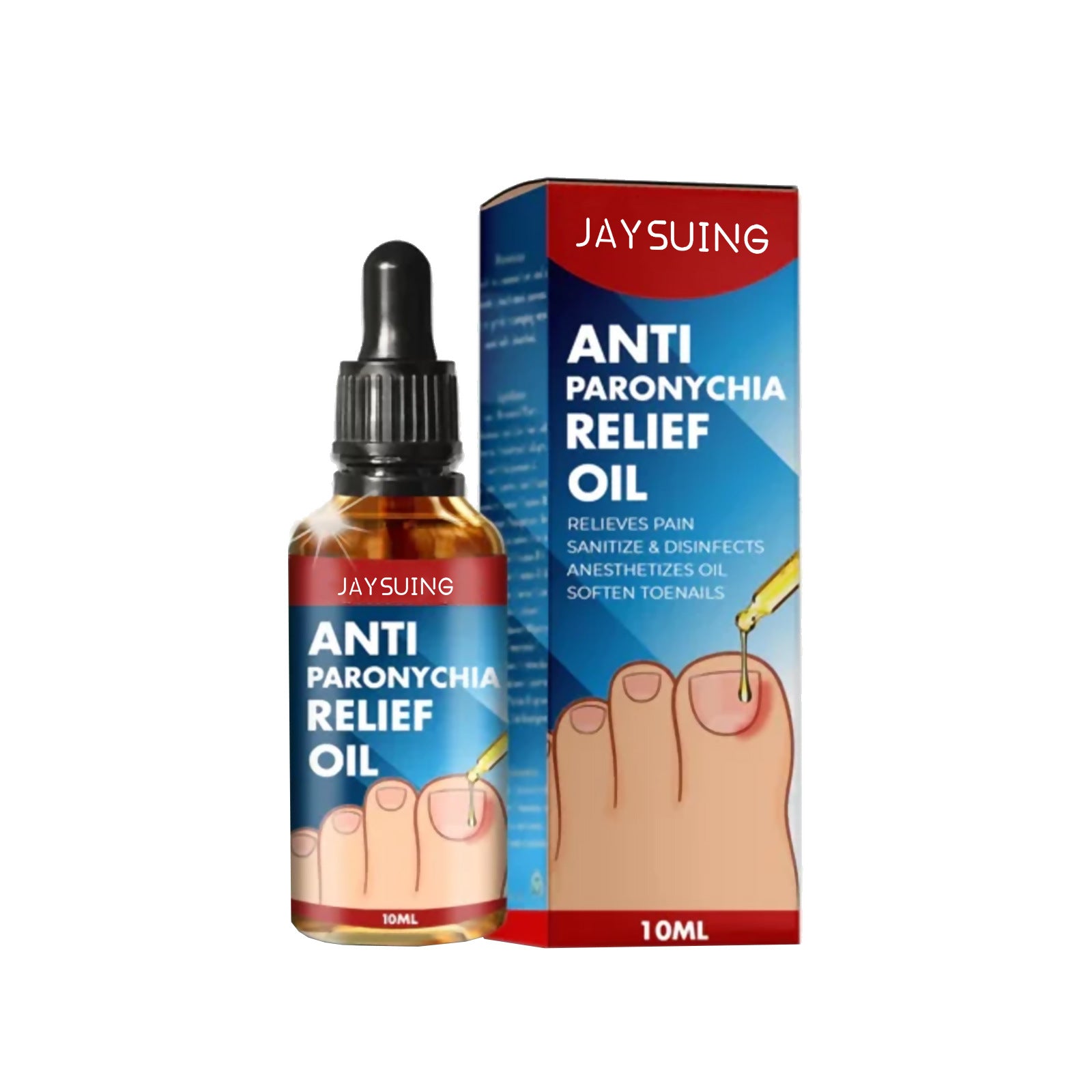 Jaysuing Anti-Inflammatory Nail Care Oil for Thick Nails