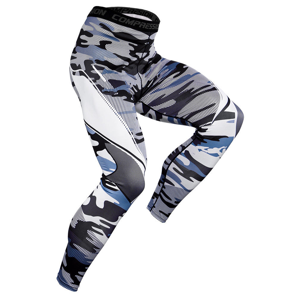 Men's Compression Pants for Running and Basketball Training