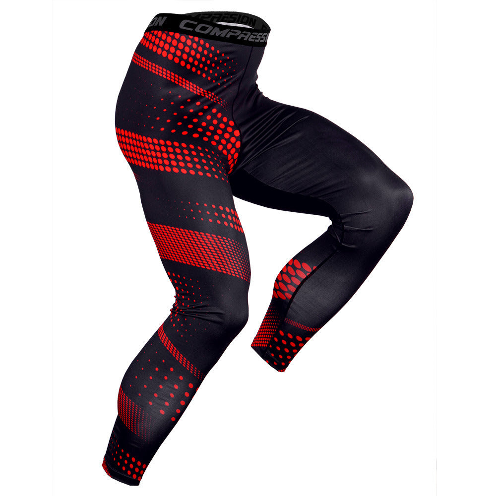 Men's Compression Pants for Running and Basketball Training