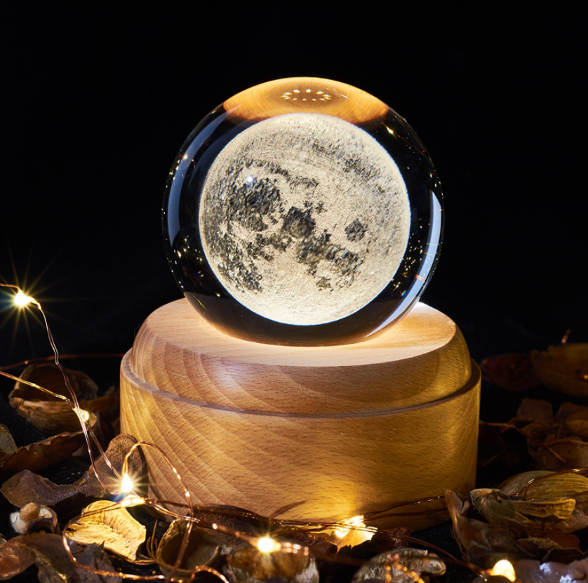 Crystal Ball Galaxy Night Light