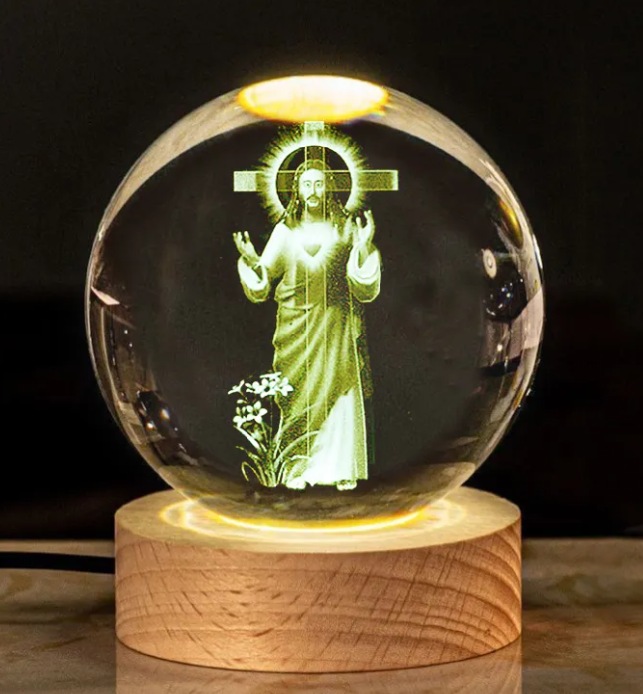 Glow Crystal Desk Ornament